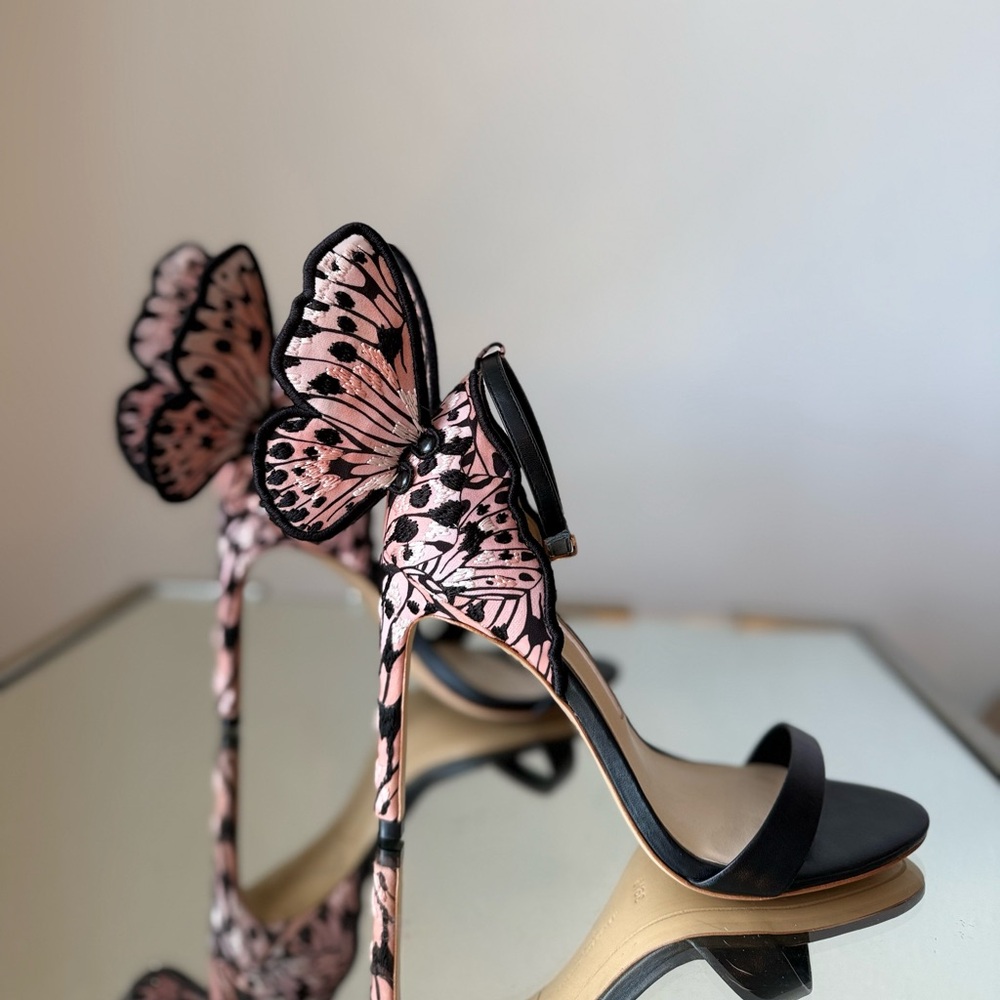 Like new Sophia Webster Chiara Butterfly High Heel Sandals - Picture 9 of 13